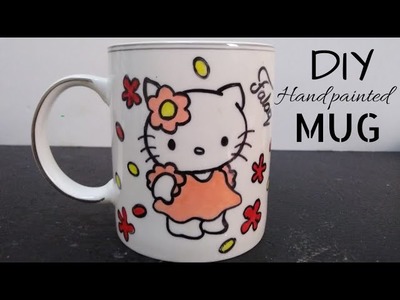 DIY Hand Painted Mug | Acrylic Painting on Mug | DIY | Rizu's Flair