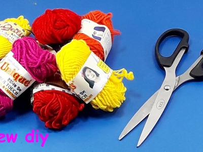 DIY woolen crafts and idea | Best craft idea | DIY arts and crafts | DIY HOME DECO