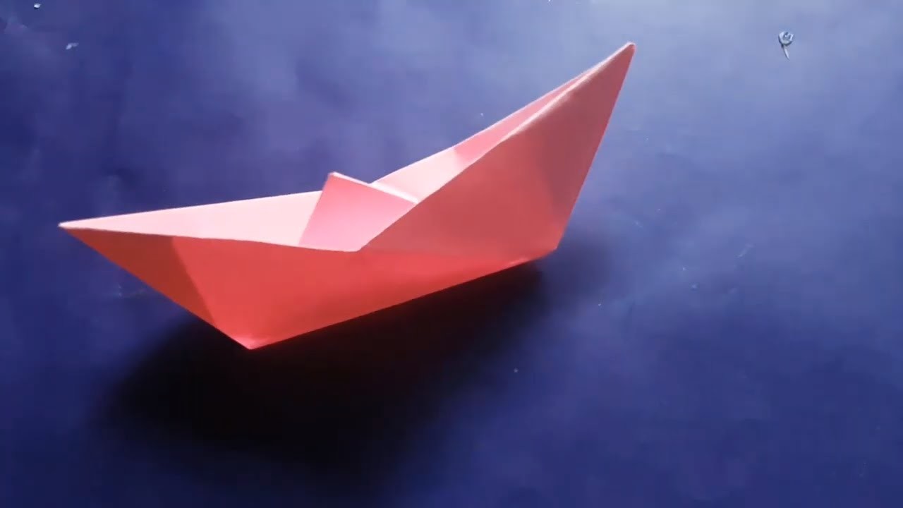 Square, Easy Origami Boat, How to Make a Paper Boat that Floats Step by Step out of Square Paper at