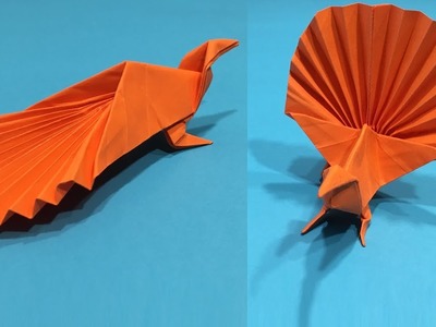 Diy How To Make A Paper Peacock Paper Bird Diy Easy