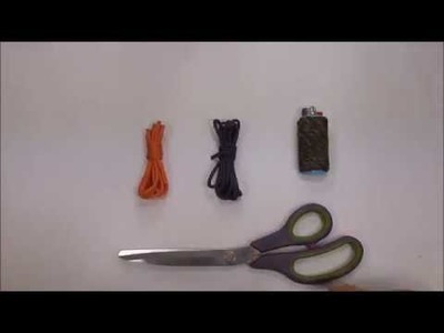 How To Make An Emperor Parabuddy Paracord Zipper Pull Lanyard Tutorial