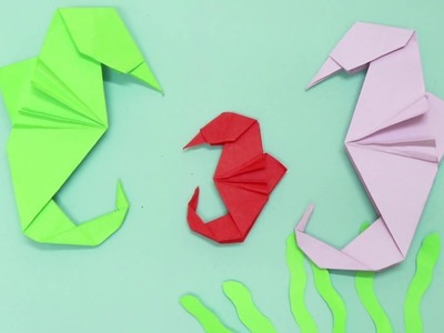 Paper How To Make An Origami Sea Horse Paper Origami Sea