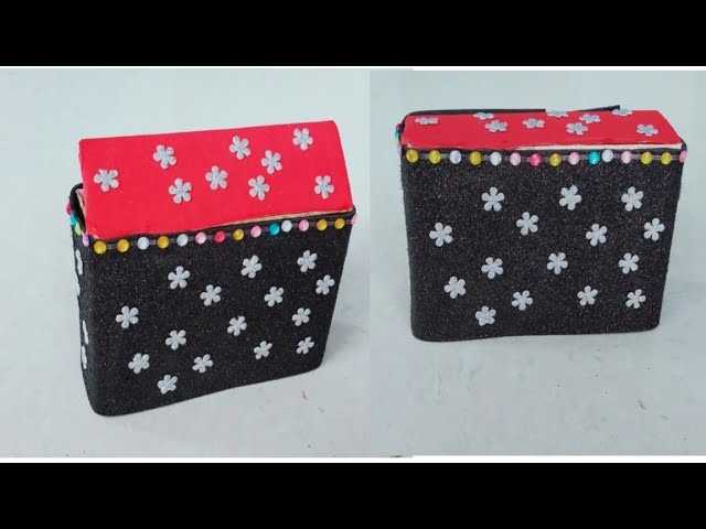 How to make bangal box|| best use of waist cover || craft for you || home made craft