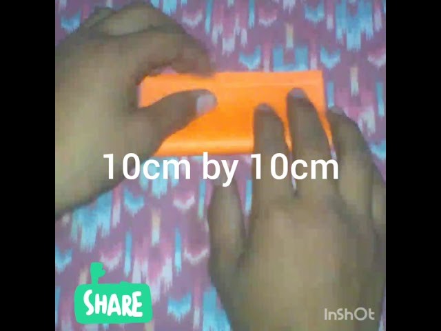 How to make paper box l origami l easy way Syed Asim