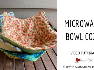 Microwave bowl cozy - video tutorial