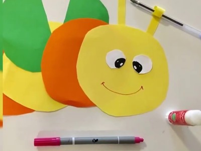 Paper craft for kids ❤️ paper crafts ❤️ 1 minute craft ❤️ BEE
