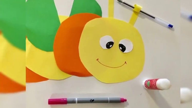 Paper craft for kids ❤️ paper crafts ❤️ 1 minute craft ❤️ BEE