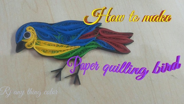 #quillingcraft #Handcraft Easy Quilling Birds | Quilling Craft | Rj Crafts