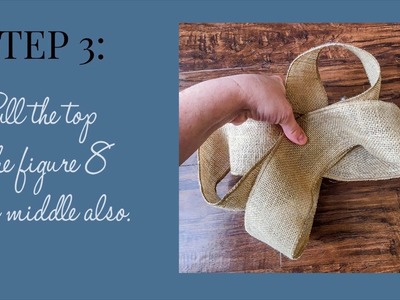 The Easiest Burlap Bow Tutorial (The Secret to Making a Burlap Bow!)