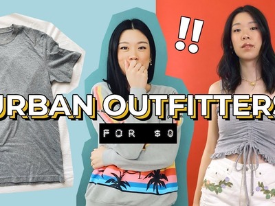 THRIFT FLIP: SUMMER TOPS (Urban Outfitters for $0) | WITHWENDY