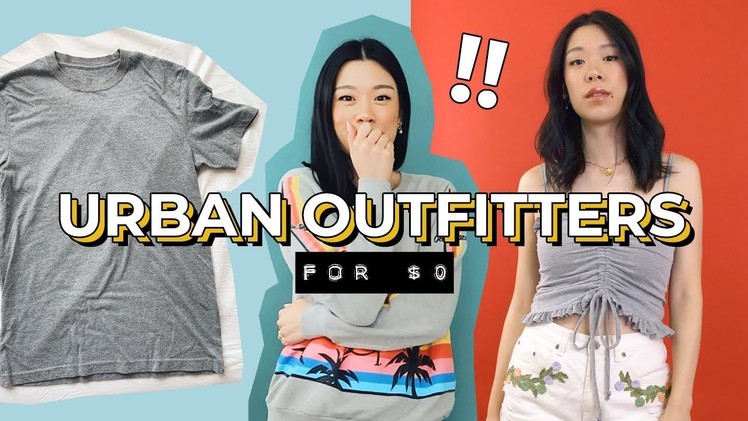 THRIFT FLIP: SUMMER TOPS (Urban Outfitters for $0) | WITHWENDY