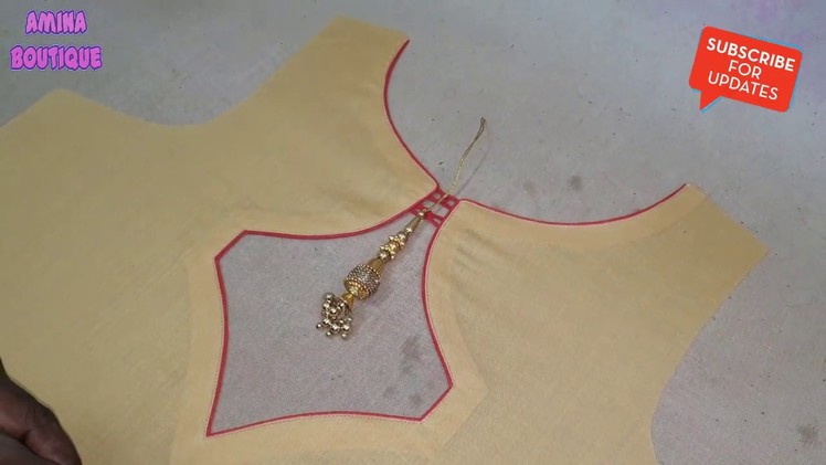 Trending Boat Neck Design Cutting and Stitching