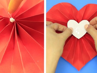 10 BEAUTIFUL AND EASY HEART CRAFTS  DIY LOVELY CRAFT IDEAS WITH HEARTS
