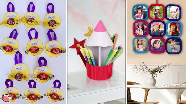 10 Cute & Creative DIY Kids Craft And Chocolate Idea !!!