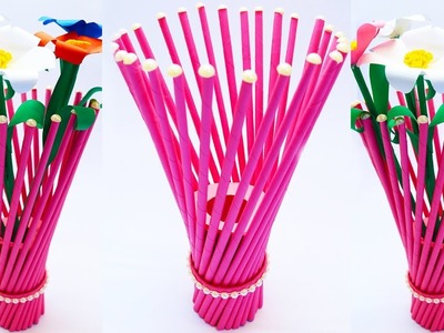 12 DIY Flower Vase Craft Ideas  WONDERFUL FLOWER VASE CRAFTS TO MAKE IN FEW MINUTES