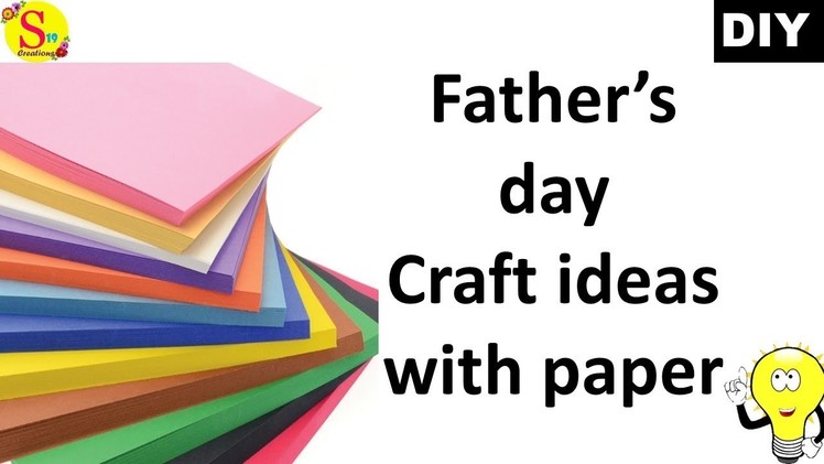 3 Handmade greeting card ideas | craft ideas for kids with paper easy | Father's day craft ideas