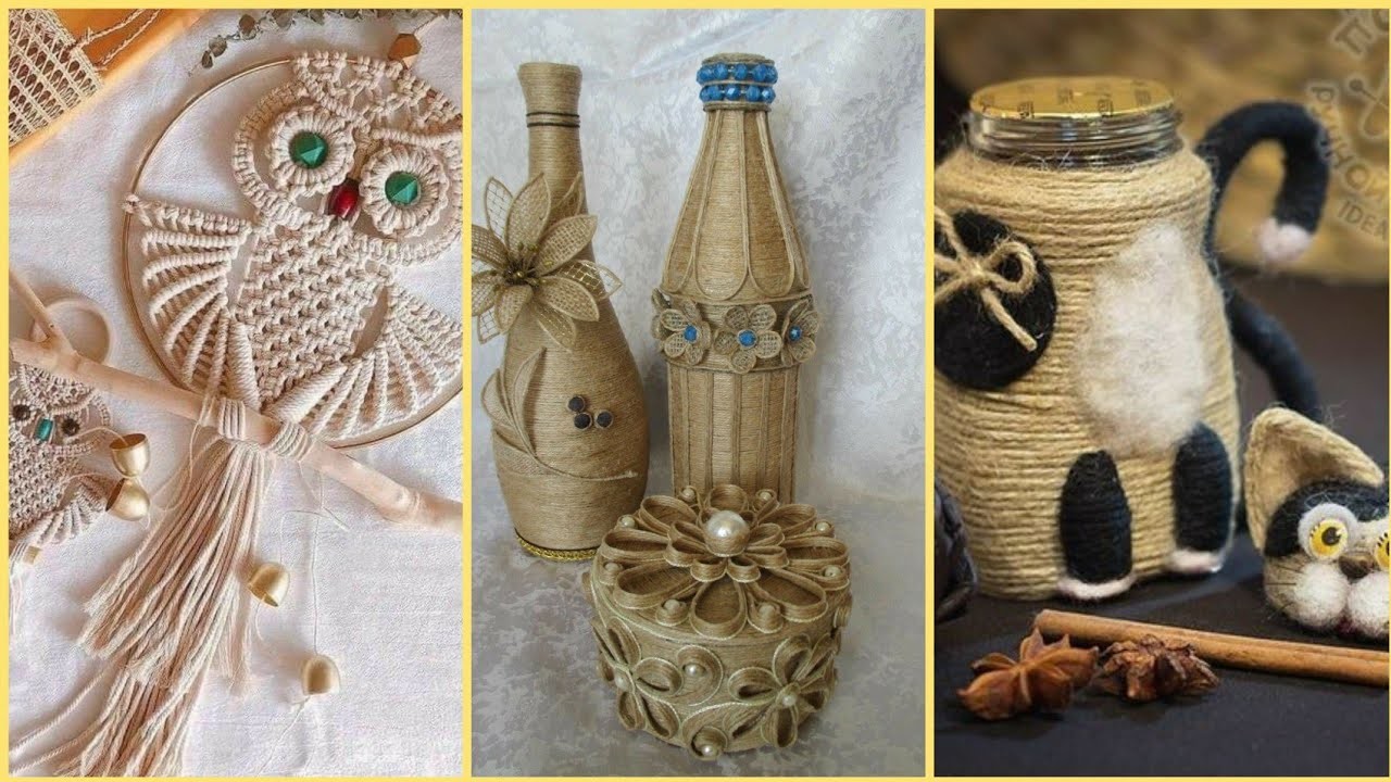 craft ideas with jute rope