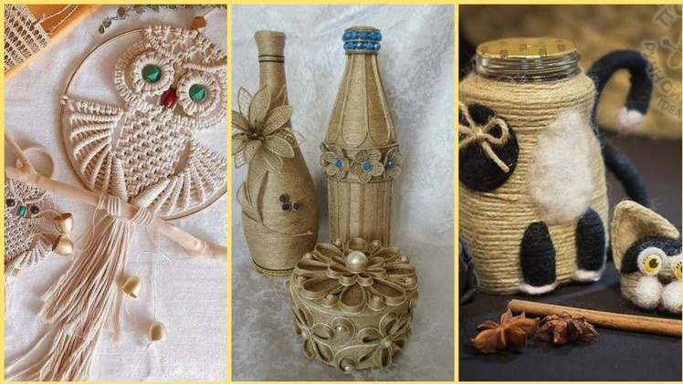 33+ New Jute Rope Craft Ideas