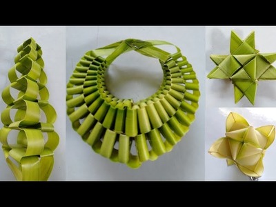 #4 DIY Art & Craft idea by coconut leaves @