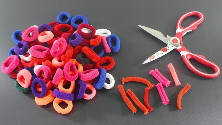 Amazing Craft Ideas ! Waste Rubber Bands Crafts ! Easy Way to Reuse Waste !