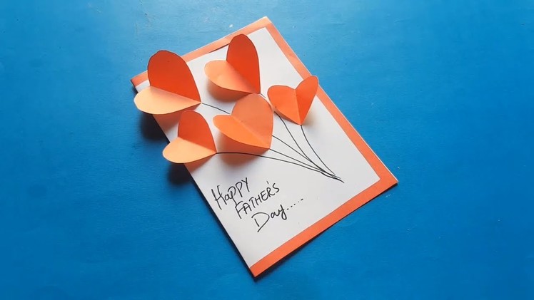 Best Happy Father's Day Card | Easy DIY Arts and Paper Craft for Kids