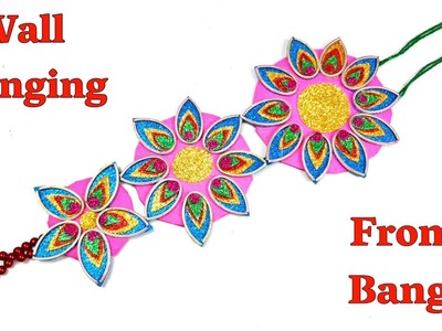 Best Out Of Waste Old Bangle Craft Idea | Reuse Waste Bangle | Recycle Old Bangle | Basic Craft