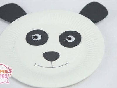 Craft: Paper Plate Panda