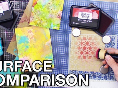 Crafting Work Surfaces Comparison! Media Mat, Craft Sheet, Stay-tion