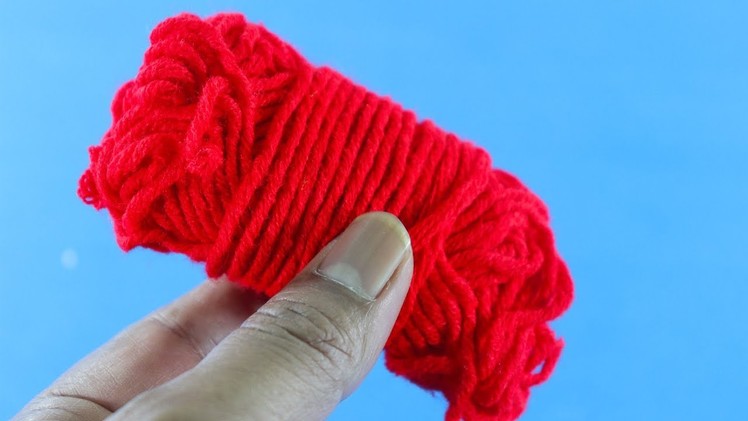 Diy Craft Out Of Woolen Threads ! Woolen Craft Ideas ! Best Out Of Wool !