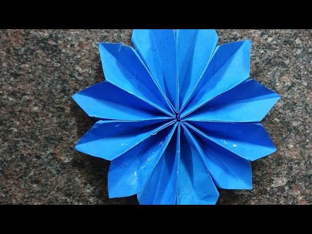 Diy paper flower | summer camp activity at home | easy and simple craft ideas for kids | Bubbiil