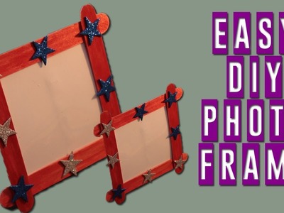 DIY Photo Frame | Ice cream stick Photo Frames | Looke Art and Craft