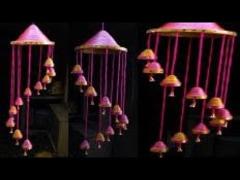 DIY Wind Chime With News Paper || Paper Craft || Wall Hanging