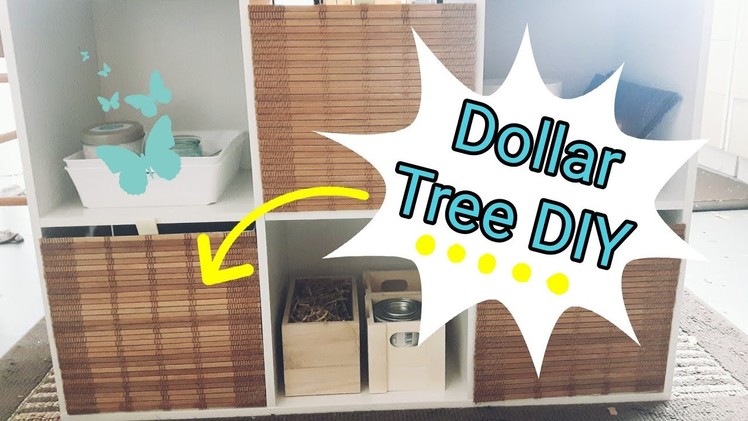 Dollar Tree DIY || Craft Room Organization || DIY Storage