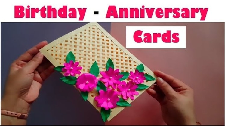 Easy Pop Up Birthday. Anniversary Card DIY | Paper Crafts | Craft Ideas for Kids with Paper
