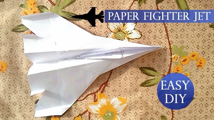 Fighter Jet DIY Paper Craft