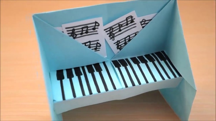 How to Make Paper Craft Piano | Paper Crafts | Craft Ideas for Kids with Paper