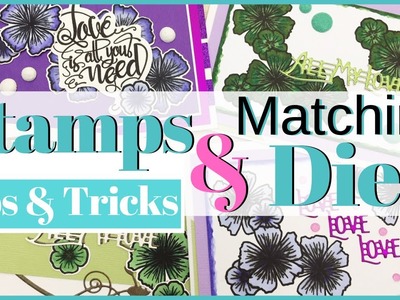 How to Stamps & Matching Dies + 4 more Cards Tonic Studios Craft Kit 22