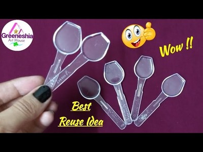 Ice cream spoon craft Idea | Best out of Waste | cool craft idea | Unique wall hanging ideas