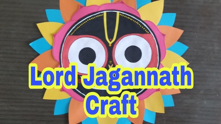 Lord Jagannath paper craft || Gorekh Art & Craft