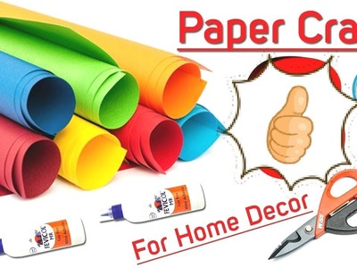 Paper Wall Hanging Home Decor Idea | Paper craft Room Decor DIY