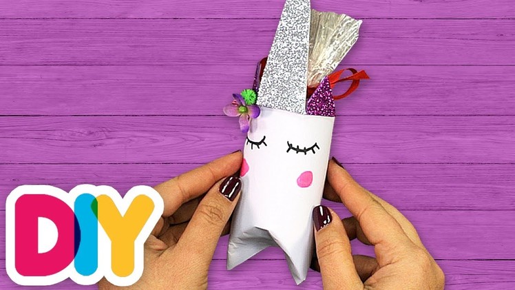 UNICORN???? PARTY FAVORS Paper Roll Craft | Fast-n-Easy | DIY Arts & Crafts for Kids