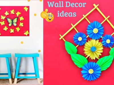 3 DIY Room Decor Ideas | Best out of waste | Easy paper craft