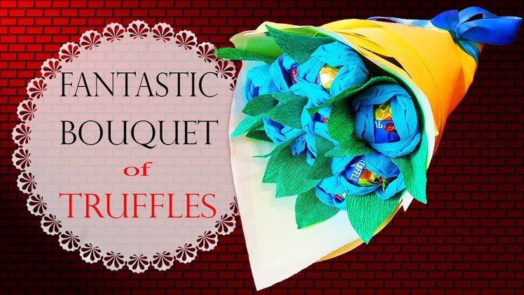 Amazing Bouquet with Truffle Candies | Букет из Конфет Своими Руками