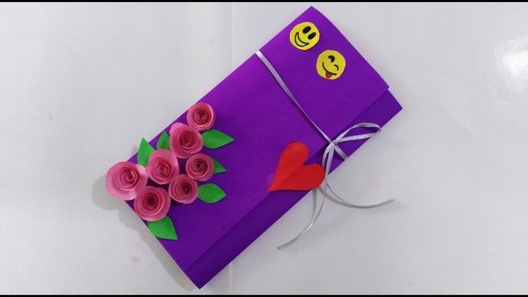 Beautiful Birthday Greeting Card Idea | DIY Birthday card | complete tutorial