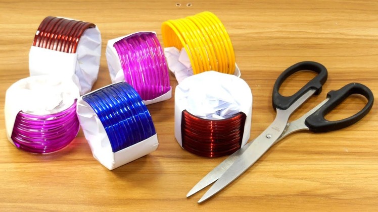 Best craft idea | Diy bangles reuse idea | DIY arts and crafts | Amazing craft idea