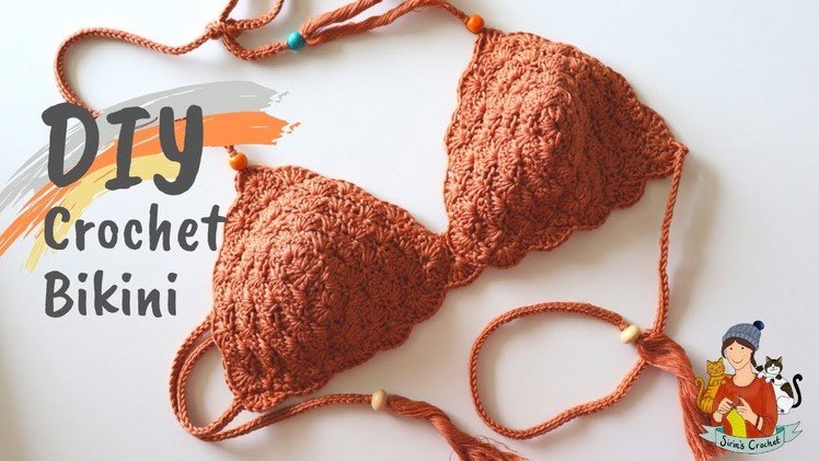 Crochet DIY Boho Bikini Top