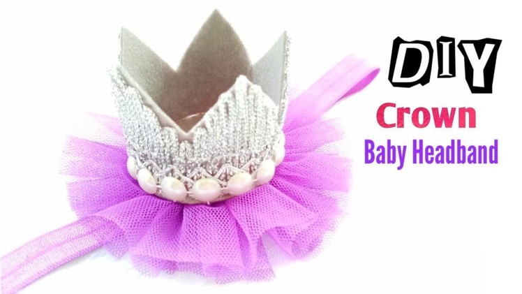 DIY Crown Headband for Babies || Headband Ideas || Easy Tutorial || How to make