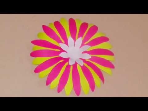 DIY flower craft | How to make paper flower | paper flower crafts | DIY crafts