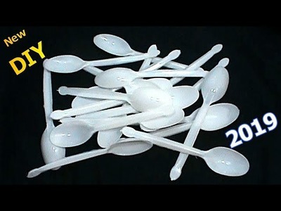 DIY Plastic spoon craft ideas | best out of waste | DIY arts and crafts | #RS crafts