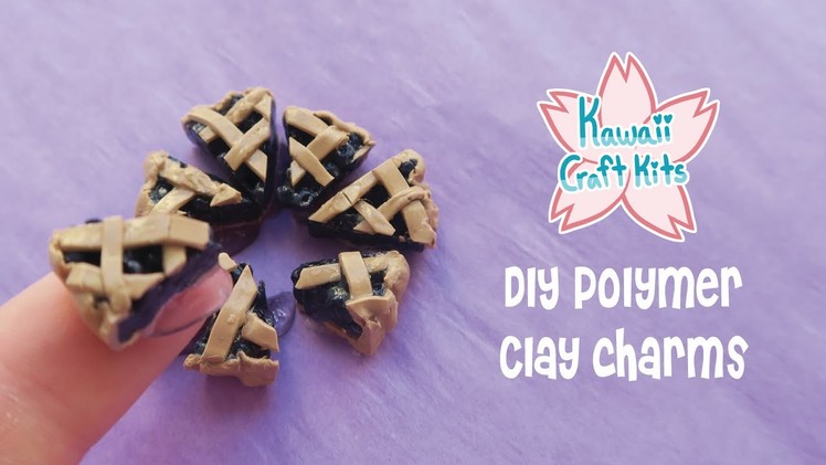 DIY Polymer Clay Charms! (June 2019 Kawaii Craft Kits)
